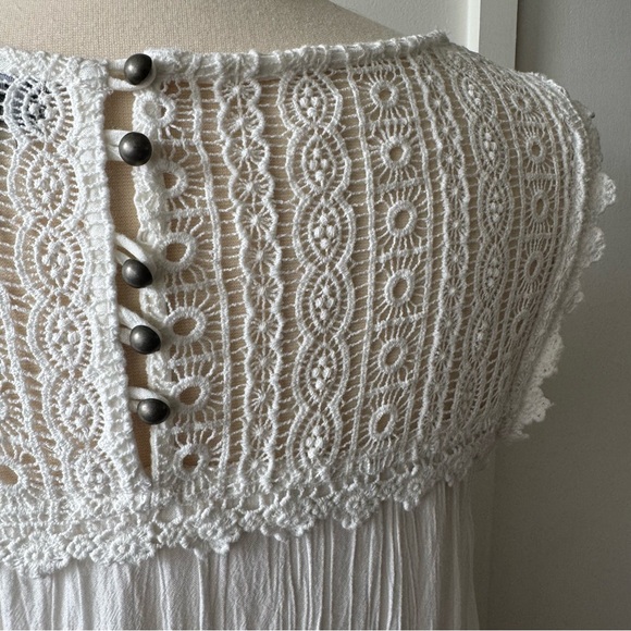 Joei and i White Midi Dress Size‎ Large - Picture 7 of 12